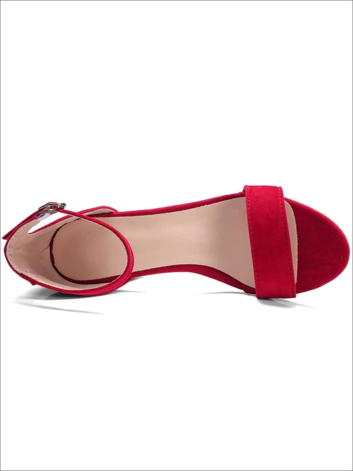 Womens Casual Block Heel Ankle Strap Sandals - Womens Sandals