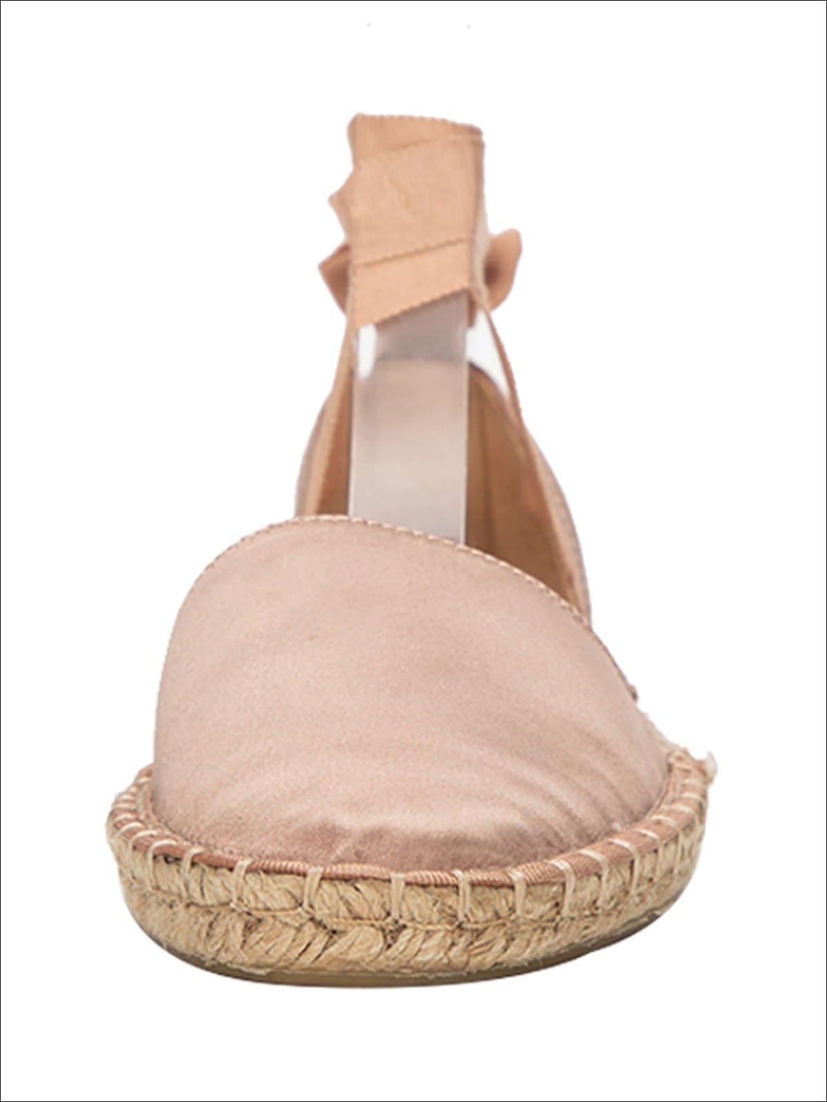 Womens Casual Silk Rome Cross-Strap Espadrilles - Womens Shoes