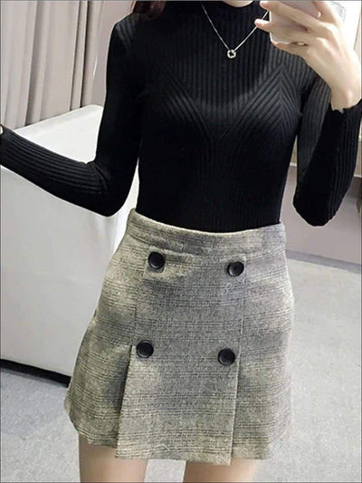 Womens Fall Trendy Knit Turtleneck Sweater - Womens Fall Sweaters