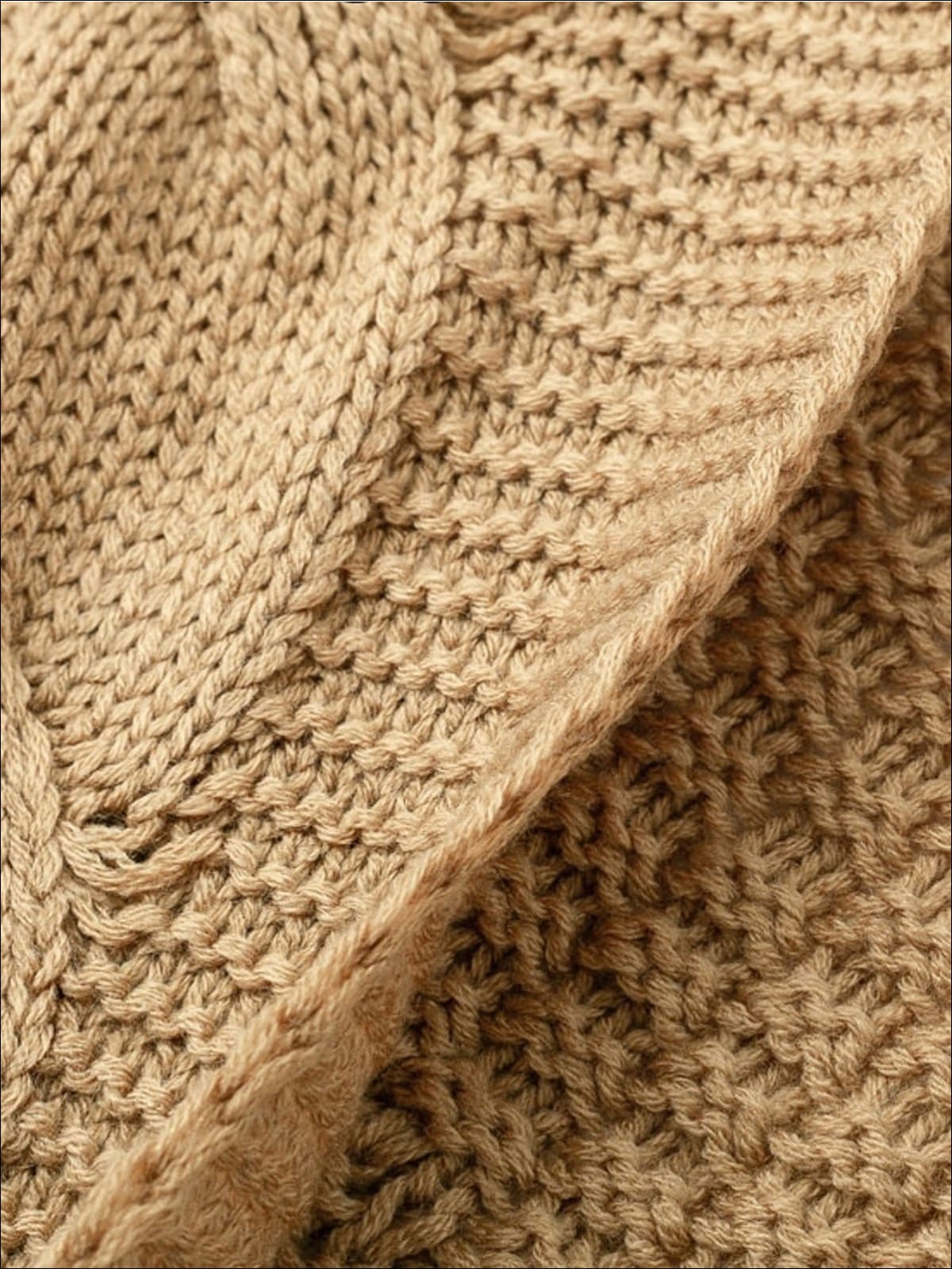 Womens Fall Twist Knitted Casual Cardigan - Womens Fall Outerwear