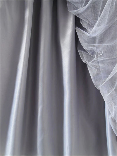 Womens Fashion Elastic High Waist Tulle Skirt - Womens Bottoms