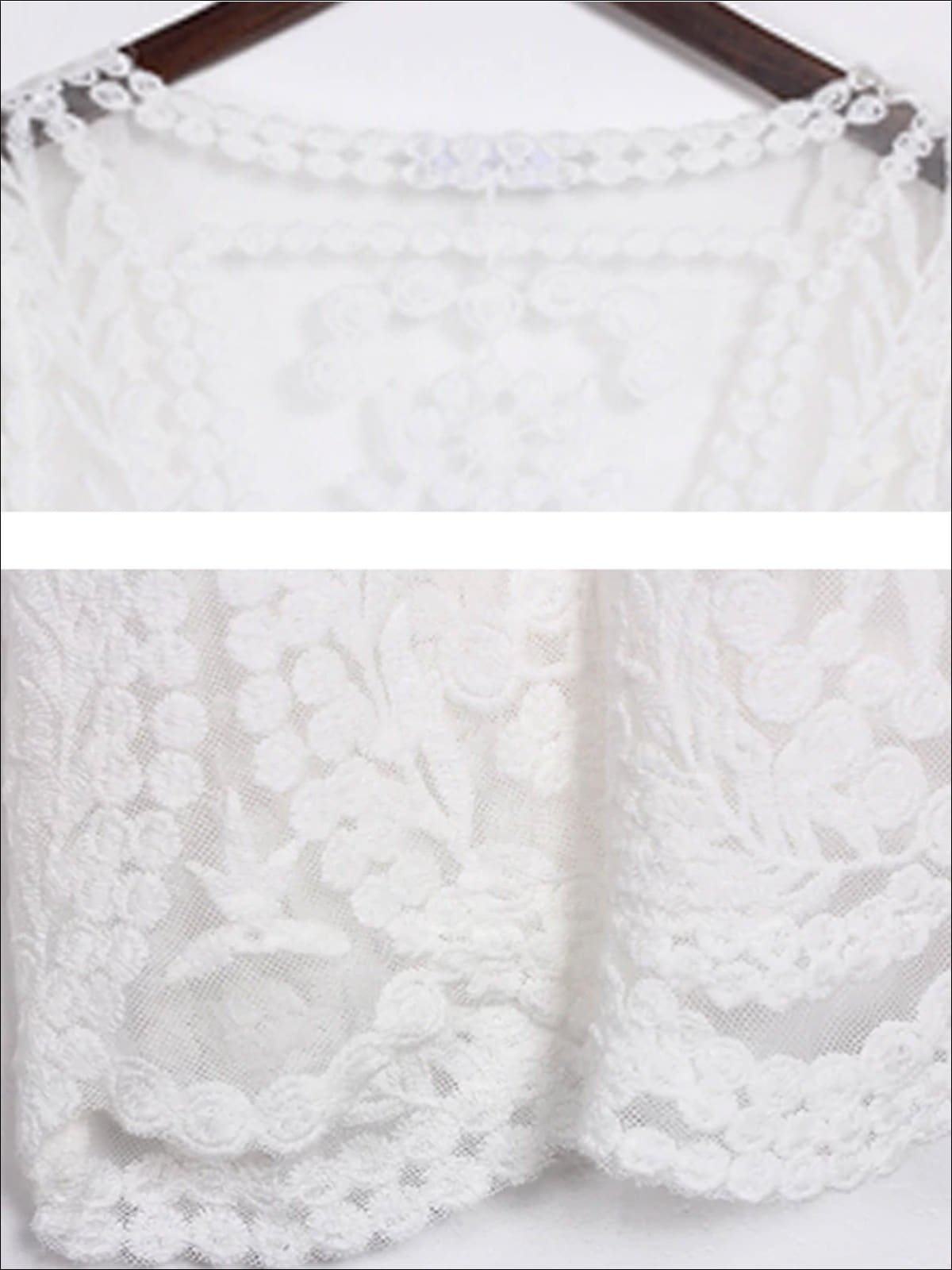 Womens Fashion Sexy Boho Chic Crochet Cover Up - Womens Fall Outerwear