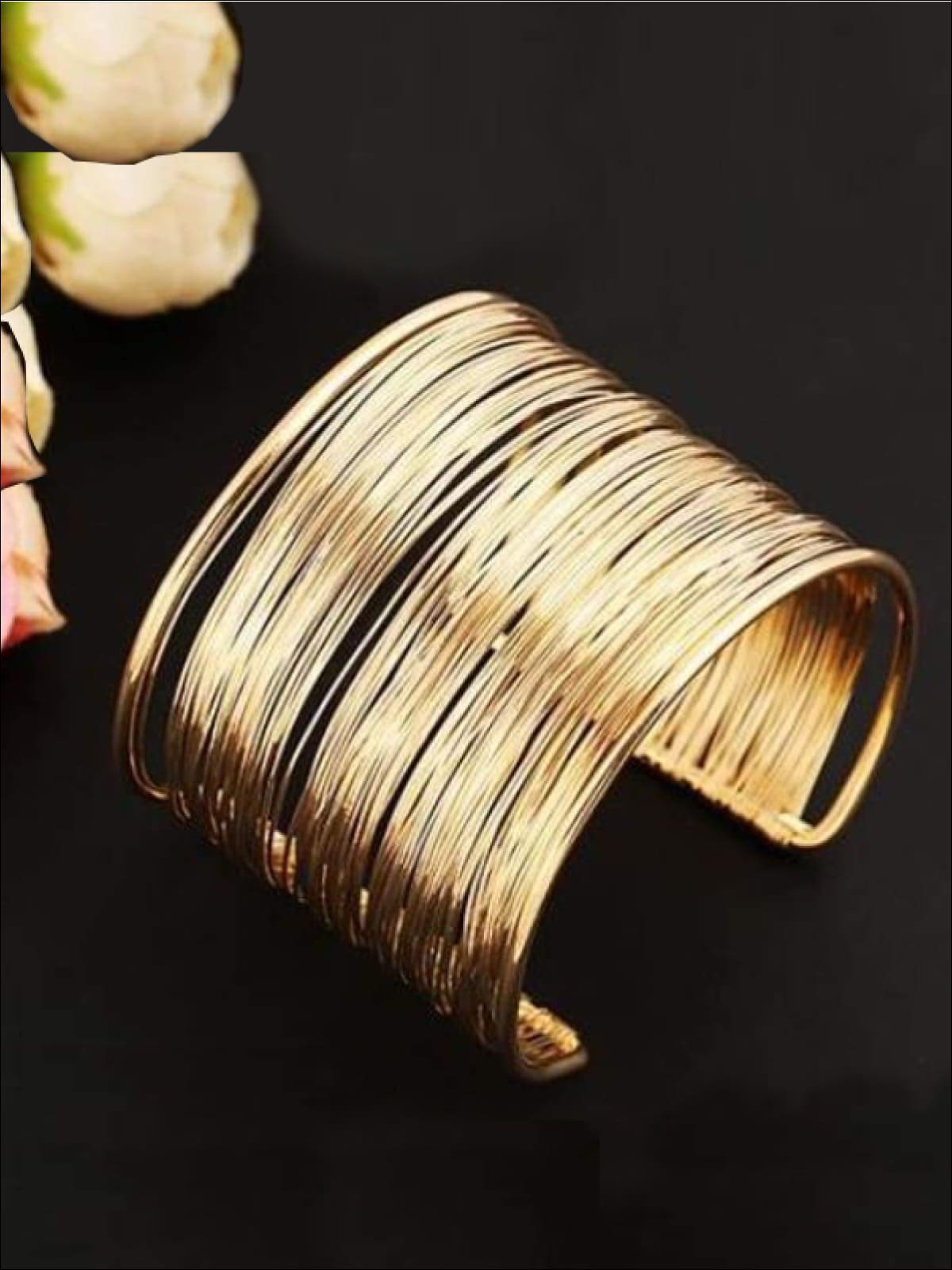 Halloween Accessories | Women's Wire Cuff Bracelet | Mia Belle Girls