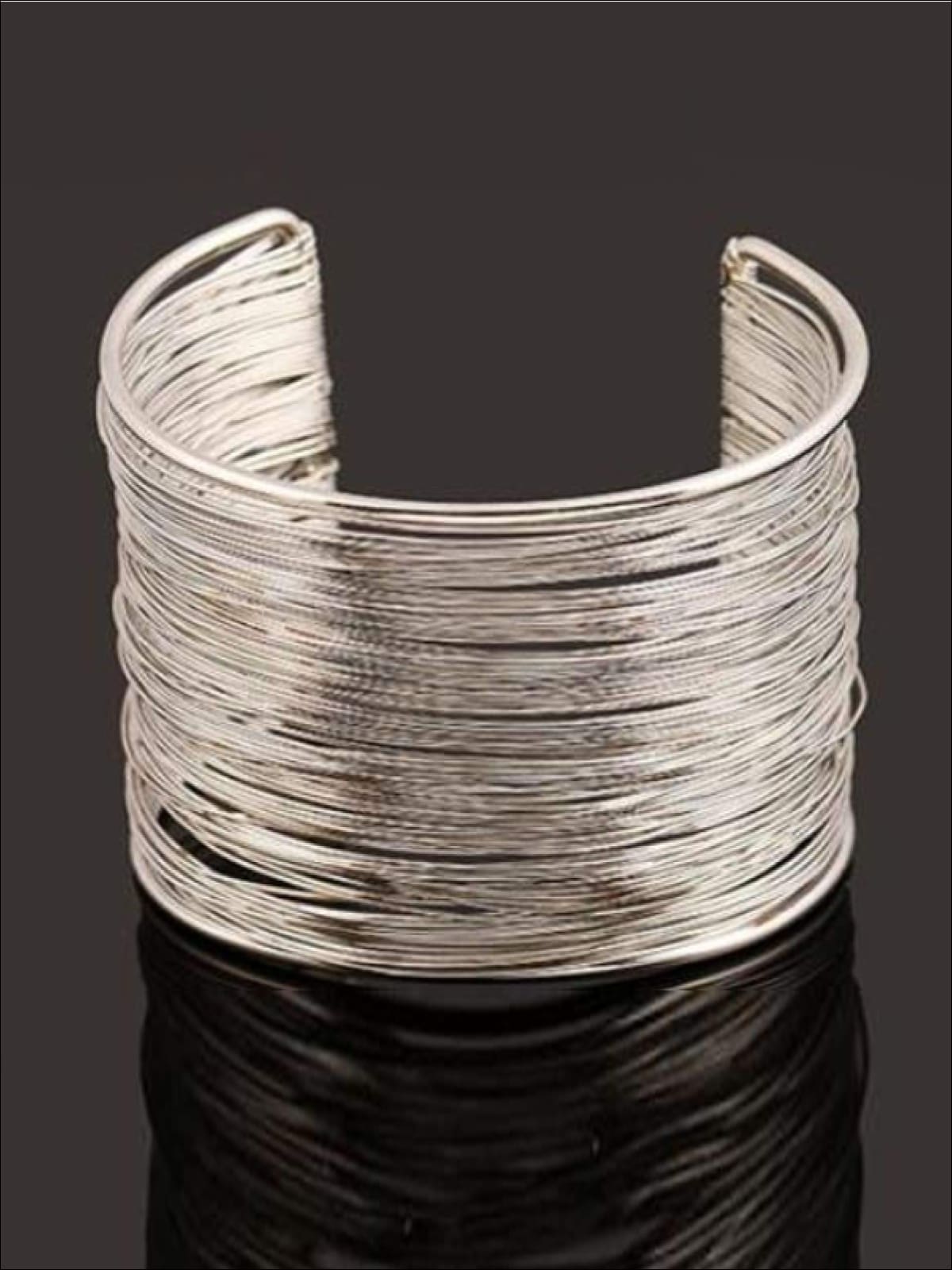 Halloween Accessories | Women's Wire Cuff Bracelet | Mia Belle Girls