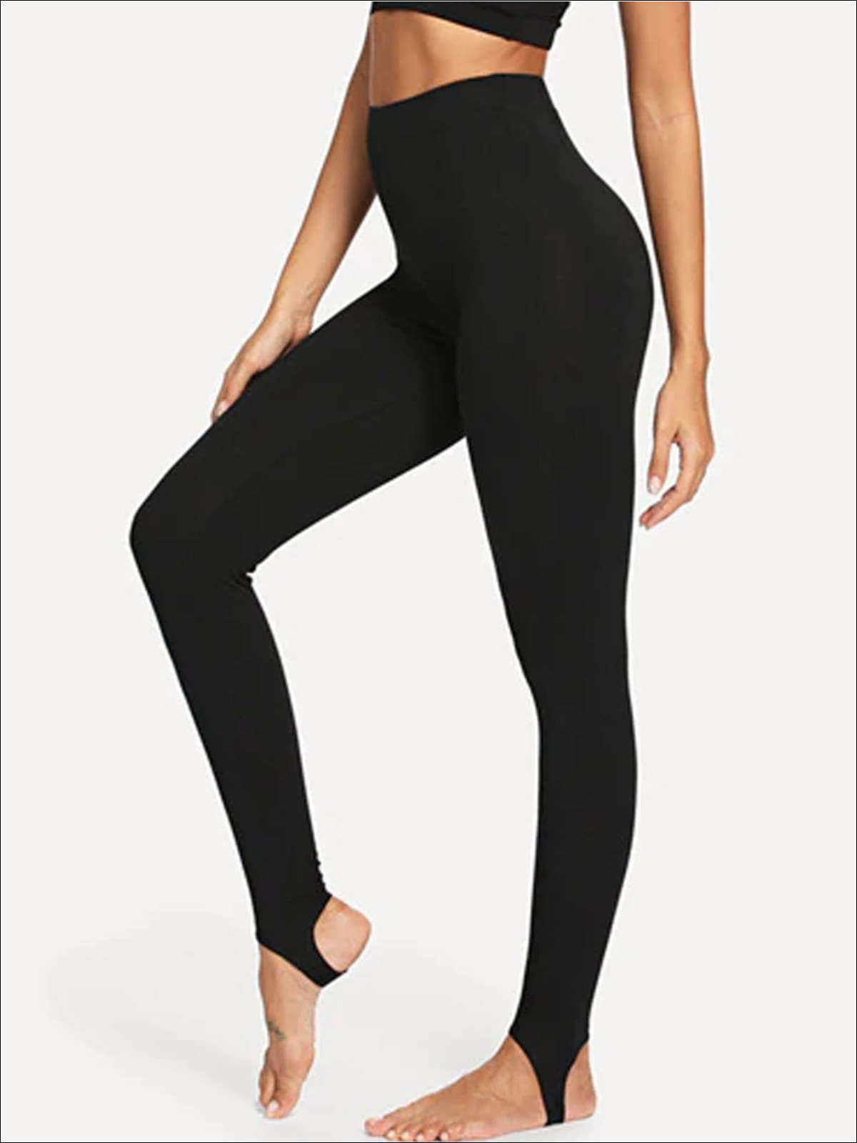 Womens High Rise Multifunctional Leggings - Black / XS - Womens Bottoms