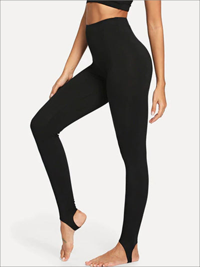 Womens High Rise Multifunctional Leggings - Black / XS - Womens Bottoms