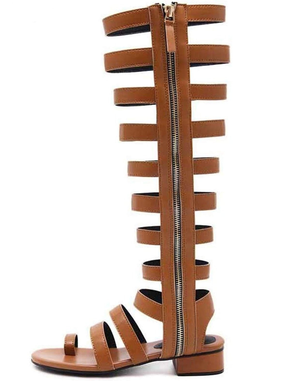 Womens Knee High Gladiator Sandals - Womens Sandals