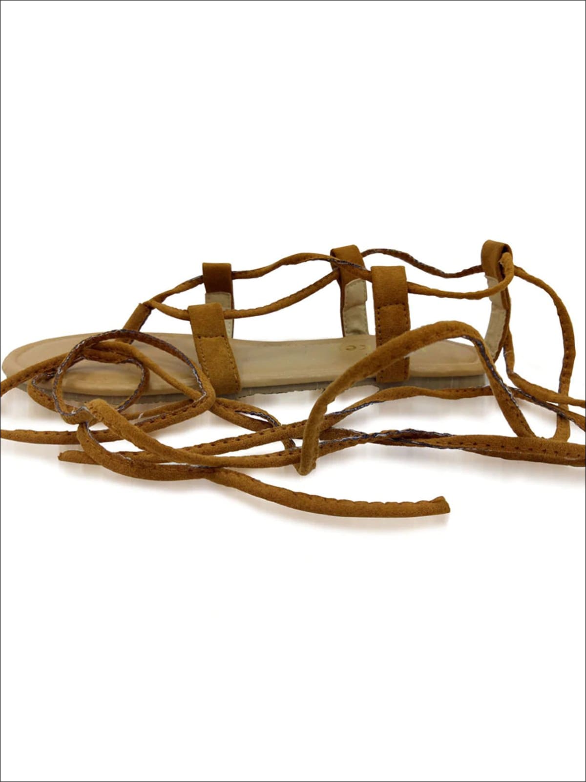 Womens Lace Up Greek Sandals (3 Color Options) - Womens Sandals