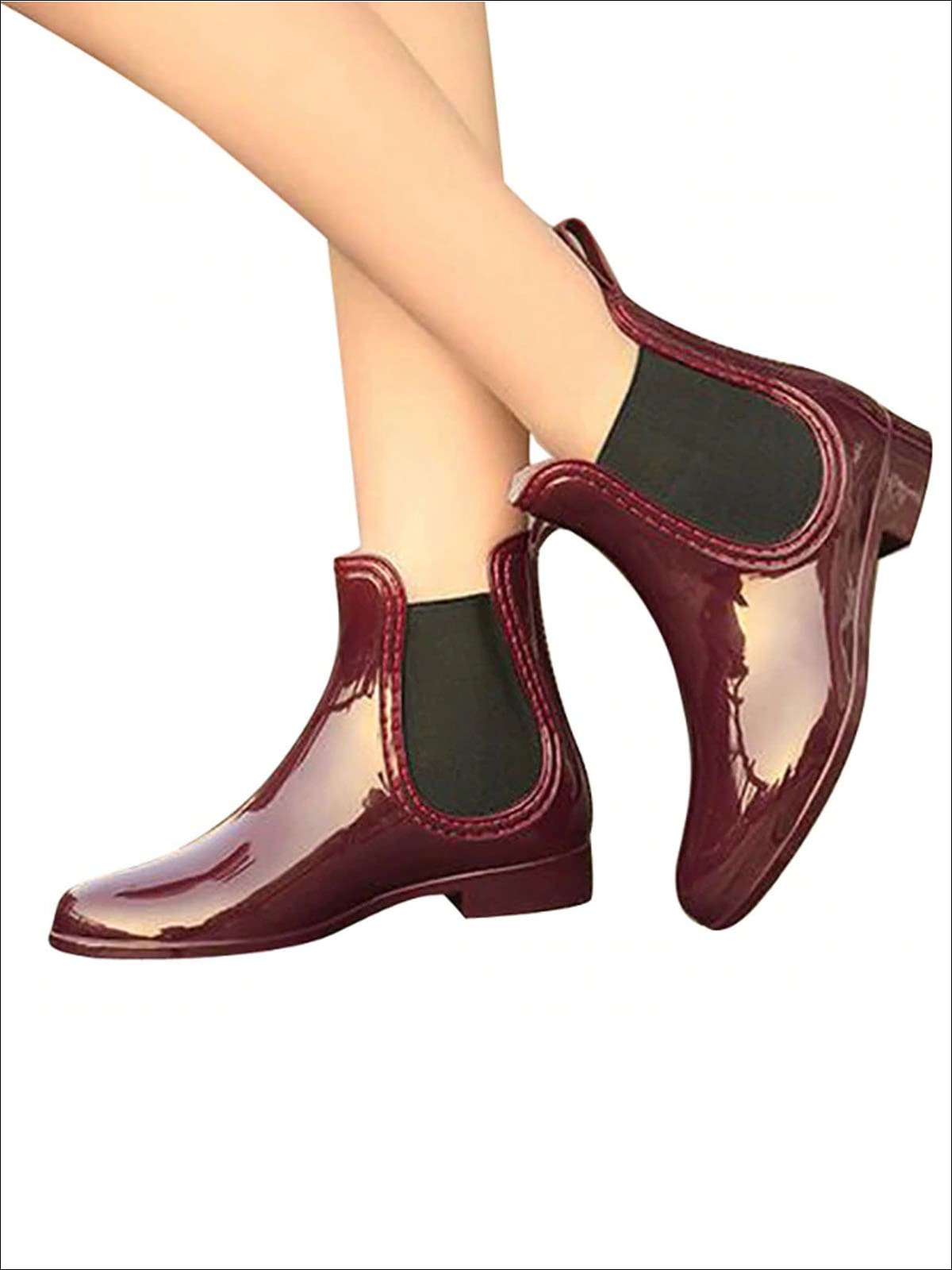 Womens Pointed Toe Waterproof Ankle Booties - Womens Boots