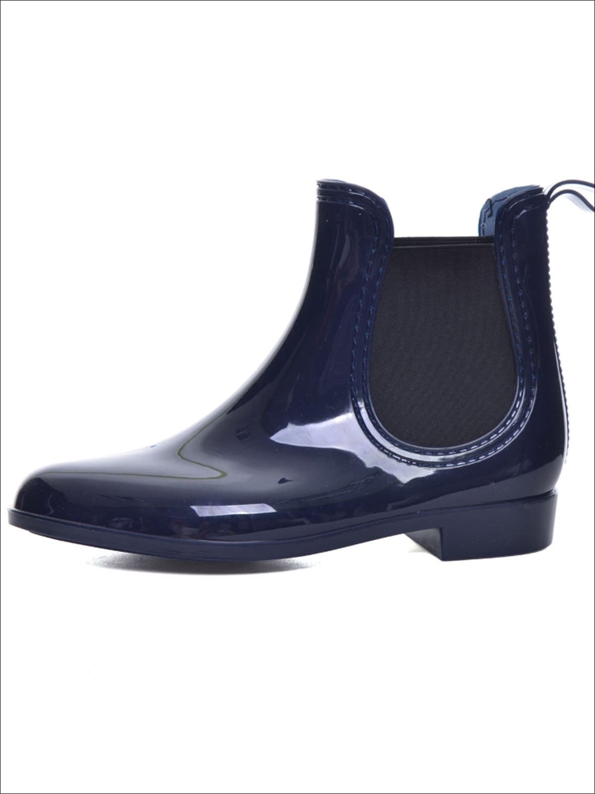 Womens Pointed Toe Waterproof Ankle Booties - Blue / 5.5 - Womens Boots