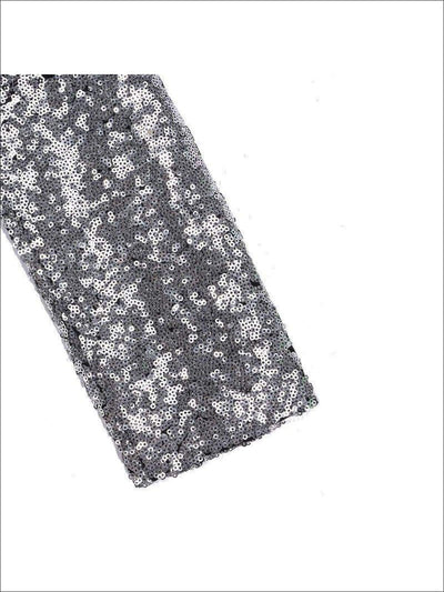 Womens Sequin Sleeve Blazer - Womens Fall Outerwear