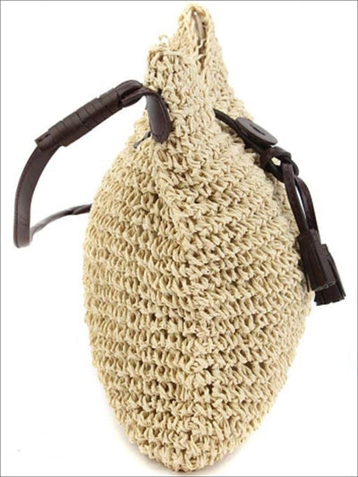 Womens Spring Woven Casual Shoulderbag - Womens Accessories