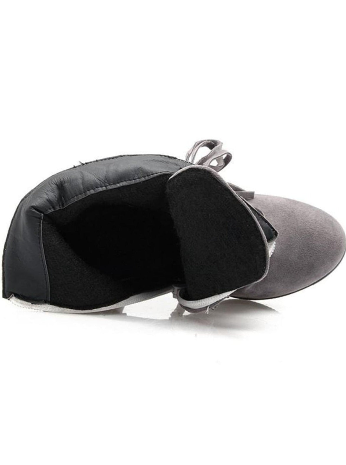 Womens Suede Lace Up Ankle Boots - Womens Boots