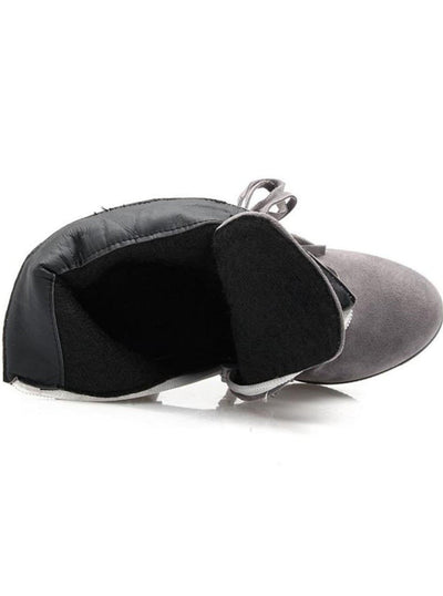 Womens Suede Lace Up Ankle Boots - Womens Boots