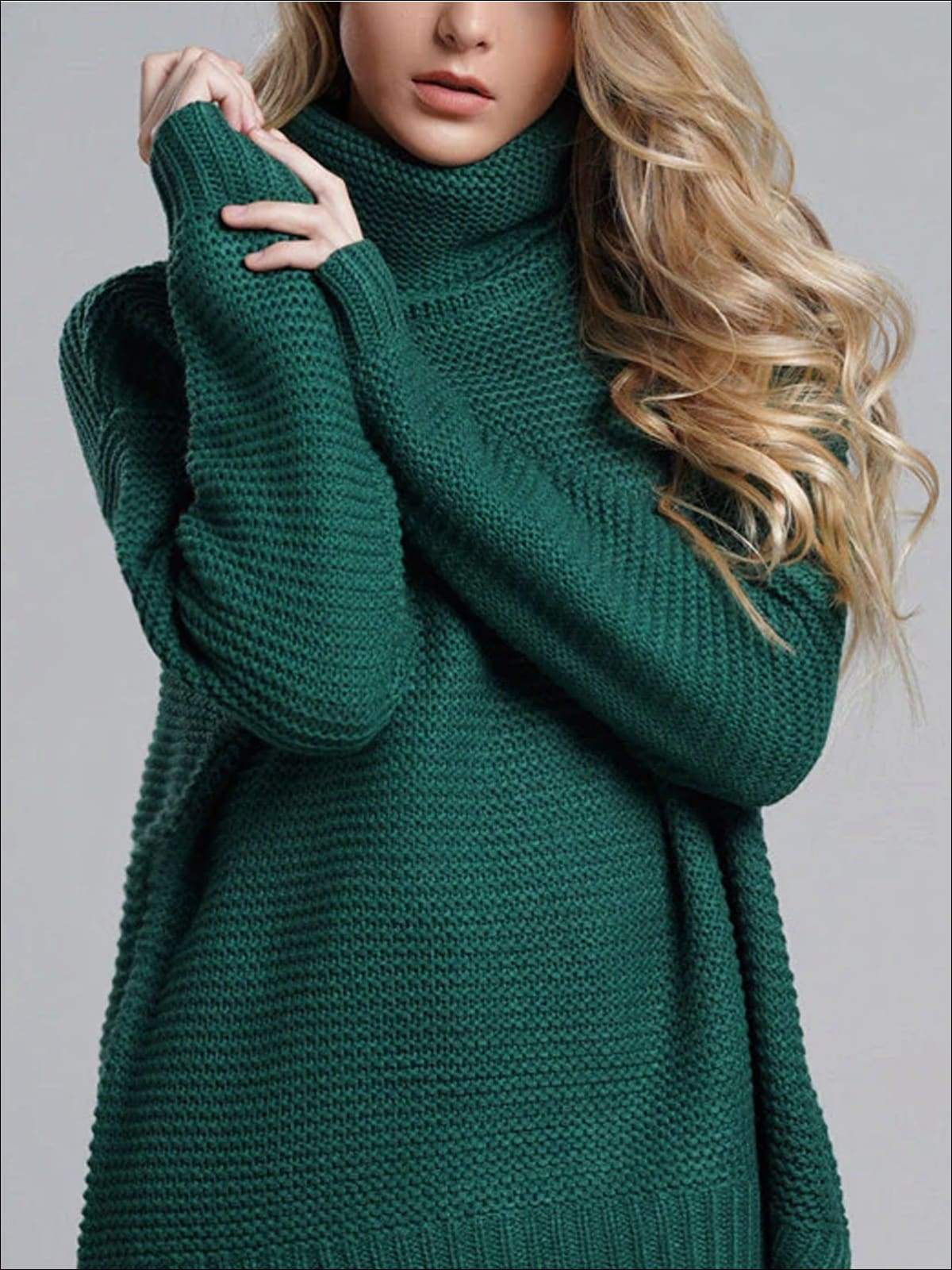 Womens Winter Knit Pullover Sweater - Womens Fall Sweaters